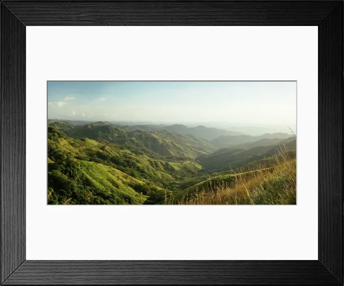 Framed Print : View of landscape near Monte Verde, Guanacaste Province, Costa Rica, Central America Framed Print : View of landscape near Monte Verde, Guanacaste Province, Costa Rica, Central America