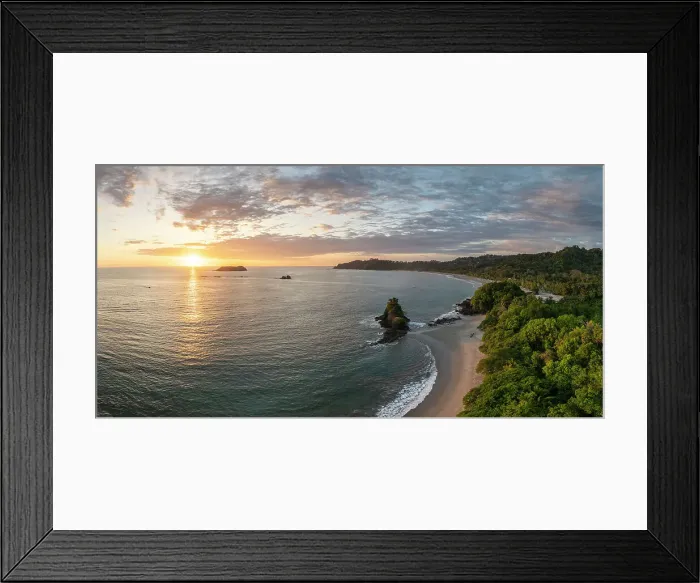 Framed Print : Aerial view of Manuel Antonio Beach, Manuel Antonio National Park, Puntarenas Province, Costa Rica, Central America Framed Print : Aerial view of Manuel Antonio Beach, Manuel Antonio National Park, Puntarenas Province, Costa Rica, Central America