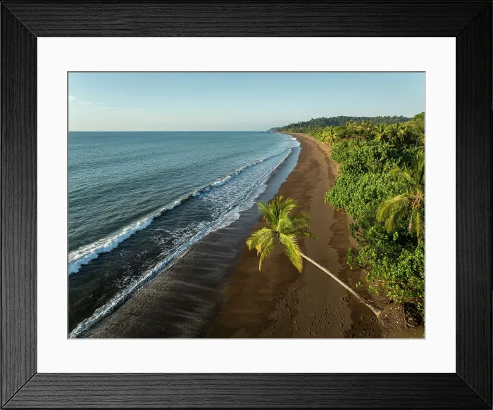Framed Print : Aerial view of Drake Bay, Puntarenas Province, Costa Rica, Central America Framed Print : Aerial view of Drake Bay, Puntarenas Province, Costa Rica, Central America