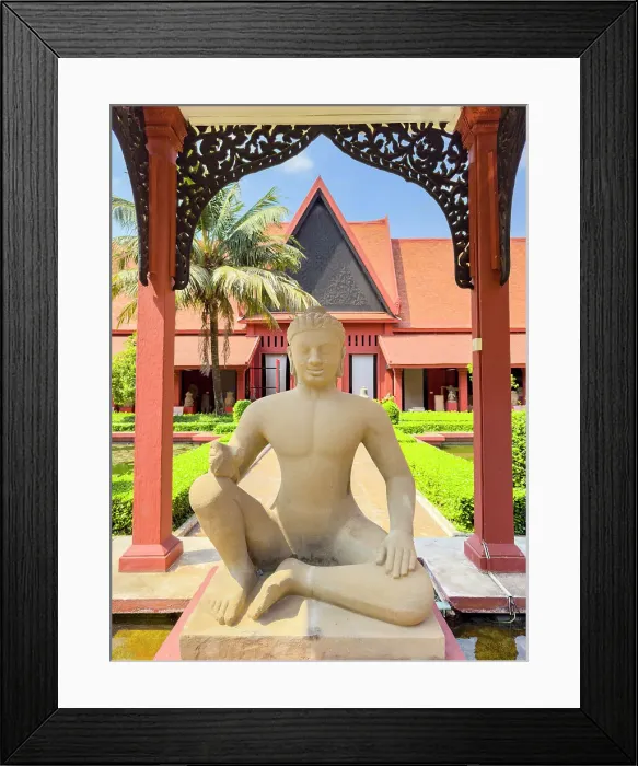 Framed Print : Exterior view of the National Museum of Cambodia, Phnom Penh, Cambodia, Indochina, Southeast Asia, Asia Framed Print : Exterior view of the National Museum of Cambodia, Phnom Penh, Cambodia, Indochina, Southeast Asia, Asia