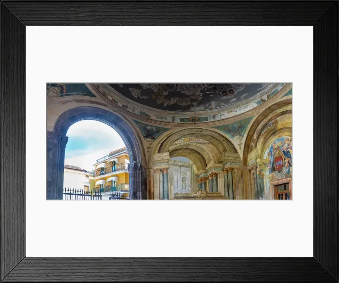 Framed Print : View of interior of Dominova Seat, Sorrento, Campania, Italy, Mediterranean, Europe Framed Print : View of interior of Dominova Seat, Sorrento, Campania, Italy, Mediterranean, Europe