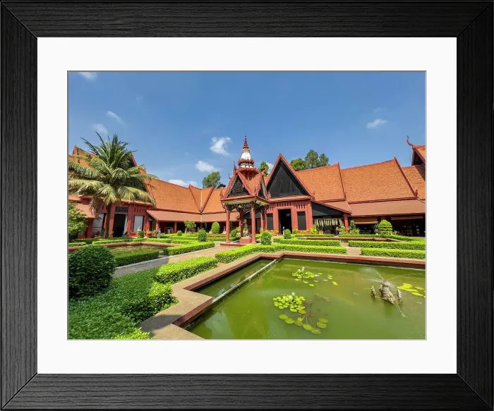 Framed Print : Exterior view of the National Museum of Cambodia, Phnom Penh, Cambodia, Indochina, Southeast Asia, Asia Framed Print : Exterior view of the National Museum of Cambodia, Phnom Penh, Cambodia, Indochina, Southeast Asia, Asia