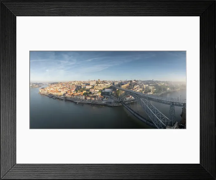 Framed Print : Aerial view of Porto at dawn, UNESCO World Heritage Site, Porto, Norte, Portugal, Europe Framed Print : Aerial view of Porto at dawn, UNESCO World Heritage Site, Porto, Norte, Portugal, Europe