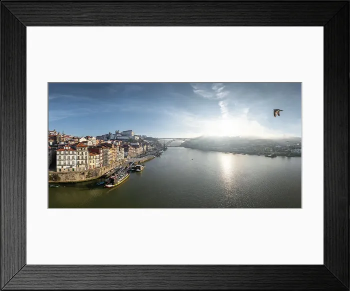 Framed Print : Aerial view of Porto at dawn, UNESCO World Heritage Site, Porto, Norte, Portugal, Europe Framed Print : Aerial view of Porto at dawn, UNESCO World Heritage Site, Porto, Norte, Portugal, Europe