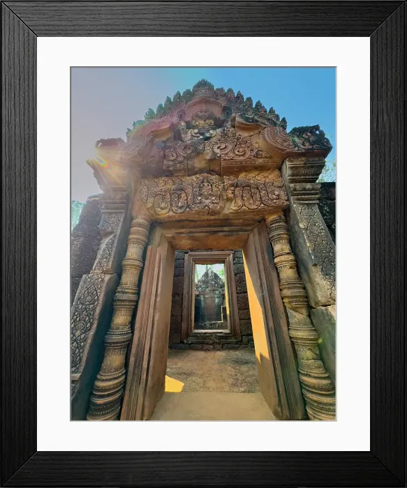 Framed Print : Banteay Srei Temple, a miniature temple complex built entirely of red sandstone in the area of Angkor, UNESCO World Heritage Site, Cambodia, Indochina, Southeast Asia, Asia Framed Print : Banteay Srei Temple, a miniature temple complex built entirely of red sandstone in the area of Angkor, UNESCO World Heritage Site, Cambodia, Indochina, Southeast Asia, Asia