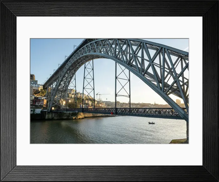 Framed Print : Ponte Dom Luis I Bridge and Douro River, UNESCO World Heritage Site, Porto, Porto District, Norte, Portugal, Europe Framed Print : Ponte Dom Luis I Bridge and Douro River, UNESCO World Heritage Site, Porto, Porto District, Norte, Portugal, Europe