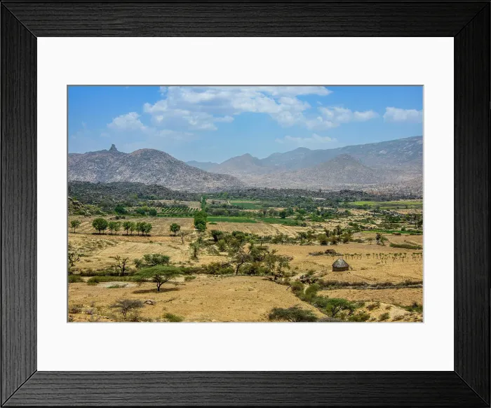 Framed Print : The highlands of Eritrea near Keren, Eritrea, Africa Framed Print : The highlands of Eritrea near Keren, Eritrea, Africa