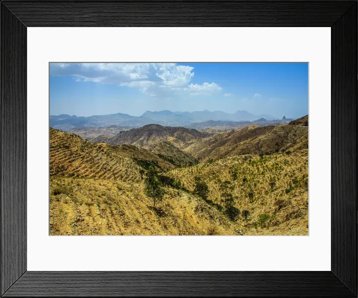 Framed Print : The highlands of Eritrea near Keren, Eritrea, Africa Framed Print : The highlands of Eritrea near Keren, Eritrea, Africa