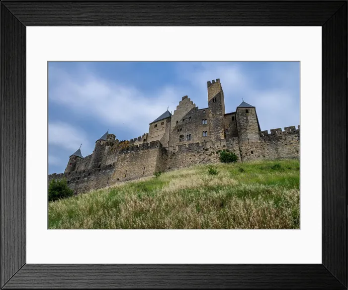 Framed Print : Cite de Carcassonne citadel, UNESCO World Heritage Site, Carcassonne, Aude, Occitania, France, Europe Framed Print : Cite de Carcassonne citadel, UNESCO World Heritage Site, Carcassonne, Aude, Occitania, France, Europe