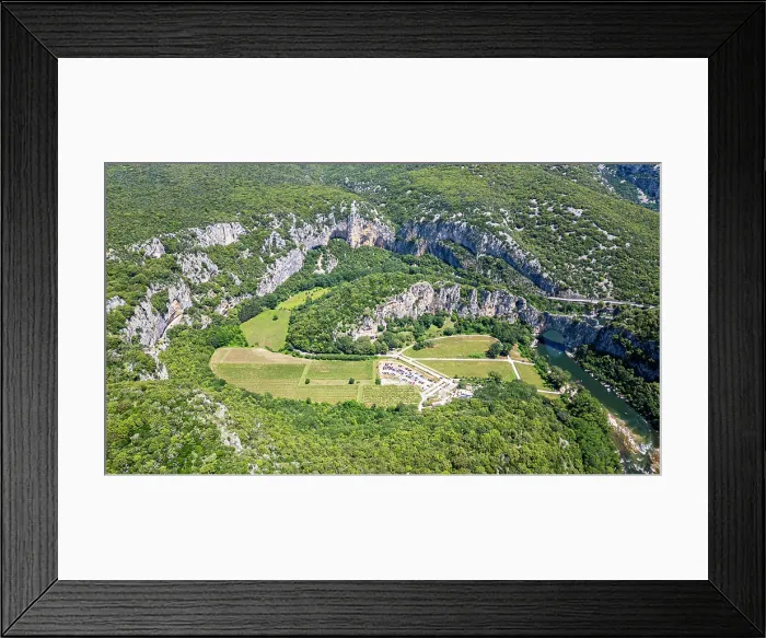 Framed Print : Aerial of the Ardeche Gorge (Gorges de l'Ardeche), Ardeche, Auvergne-Rhone-Alpes, France, Europe Framed Print : Aerial of the Ardeche Gorge (Gorges de l'Ardeche), Ardeche, Auvergne-Rhone-Alpes, France, Europe