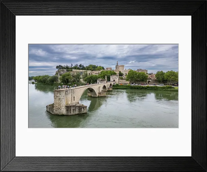 Framed Print : Aerial of the historic Bridge of Saint Benezet (Pont d'Avignon) with the historic city, Avignon, UNESCO World Heritage Site, Vaucluse, Provence-Alpes-Cote d'Azur, France, Europe Framed Print : Aerial of the historic Bridge of Saint Benezet (Pont d'Avignon) with the historic city, Avignon, UNESCO World Heritage Site, Vaucluse, Provence-Alpes-Cote d'Azur, France, Europe