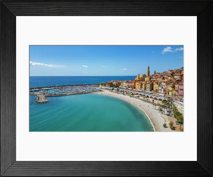 Framed Print : Aerial of the seaside town of Menton, Alpes Maritimes, Provence-Alpes-Cote d'Azur, French Riviera, France, Europe Framed Print : Aerial of the seaside town of Menton, Alpes Maritimes, Provence-Alpes-Cote d'Azur, French Riviera, France, Europe