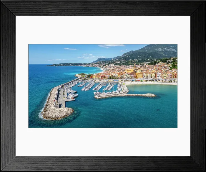 Framed Print : Aerial of the seaside town of Menton, Alpes Maritimes, Provence-Alpes-Cote d'Azur, French Riviera, France, Europe Framed Print : Aerial of the seaside town of Menton, Alpes Maritimes, Provence-Alpes-Cote d'Azur, French Riviera, France, Europe