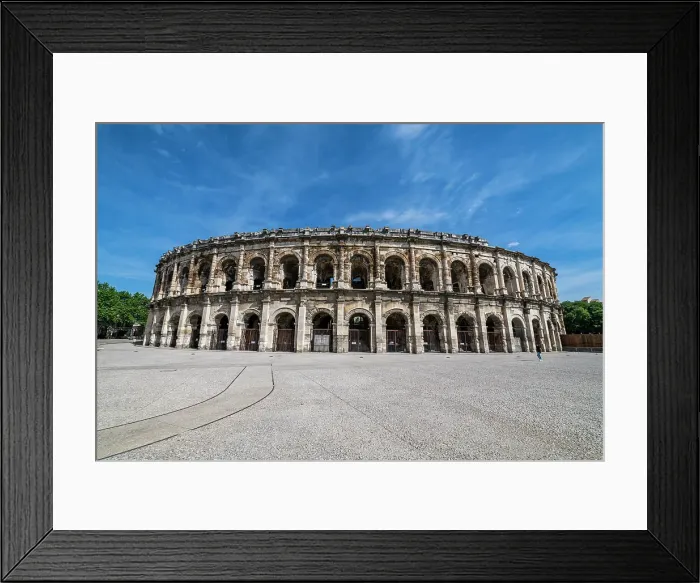 Framed Print : Roman amphitheatre, Nimes, Gard, Occitania, France, Europe Framed Print : Roman amphitheatre, Nimes, Gard, Occitania, France, Europe