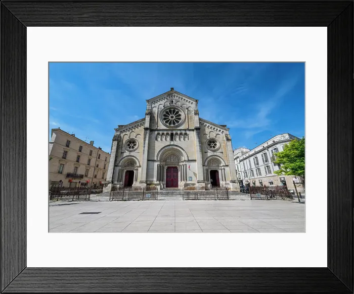 Framed Print : Saint Paul church, Nimes, Gard, Occitania, France, Europe Framed Print : Saint Paul church, Nimes, Gard, Occitania, France, Europe