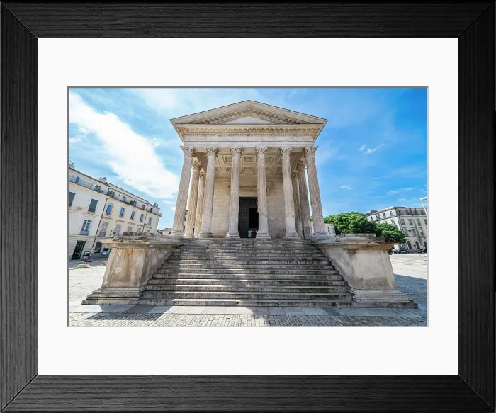 Framed Print : The historic Roman Maison Carree, UNESCO World Heritage Site, Nimes, Gard, Occitania, France, Europe Framed Print : The historic Roman Maison Carree, UNESCO World Heritage Site, Nimes, Gard, Occitania, France, Europe