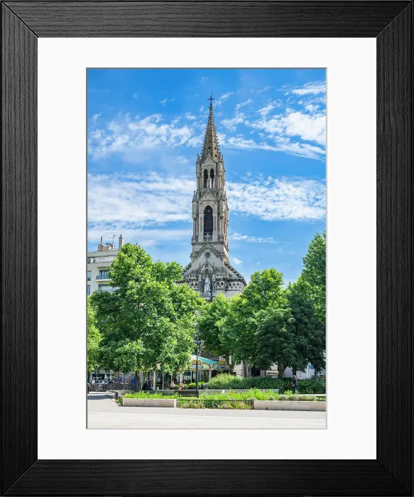 Framed Print : Church of Sainte Perpetue, Nimes, Gard, Occitania, France, Europe Framed Print : Church of Sainte Perpetue, Nimes, Gard, Occitania, France, Europe