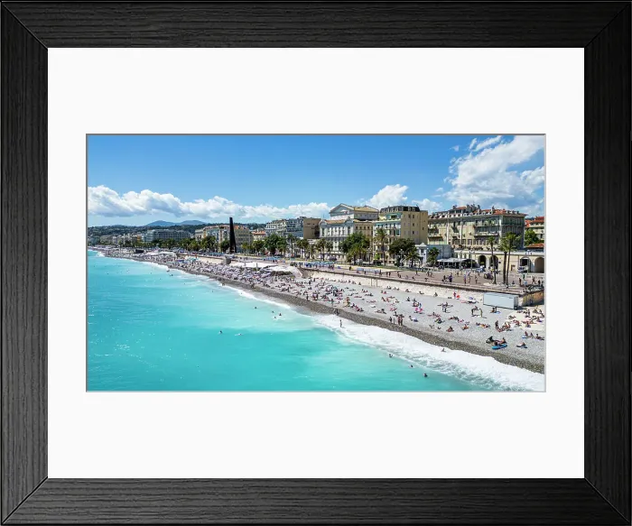 Framed Print : Aerial of the beachfront and the historic city, Nice, UNESCO World Heritage Site, Alpes Maritimes, French Riviera, France, Europe Framed Print : Aerial of the beachfront and the historic city, Nice, UNESCO World Heritage Site, Alpes Maritimes, French Riviera, France, Europe