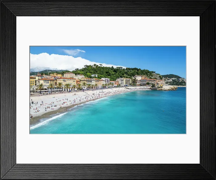 Framed Print : Aerial of the beachfront and the historic city, Nice, UNESCO World Heritage Site, Alpes Maritimes, French Riviera, France, Europe Framed Print : Aerial of the beachfront and the historic city, Nice, UNESCO World Heritage Site, Alpes Maritimes, French Riviera, France, Europe