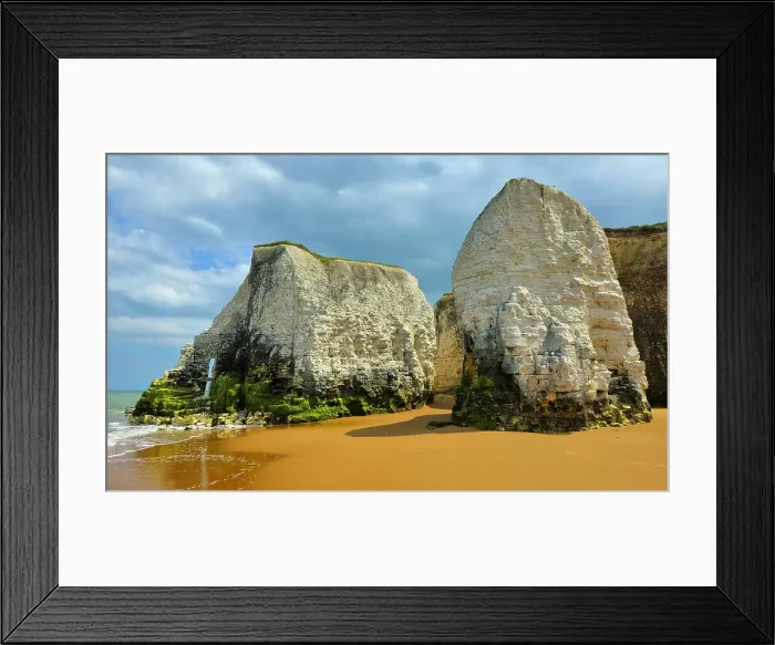 Framed Print : Chalk stacks and cliffs, Botany Bay, near Margate, Kent, England, United Kingdom, Europe Framed Print : Chalk stacks and cliffs, Botany Bay, near Margate, Kent, England, United Kingdom, Europe