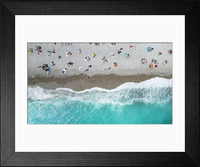 Framed Print : Aerial of the beachfront, Nice, Alpes Maritimes, French Riviera, France, Europe Framed Print : Aerial of the beachfront, Nice, Alpes Maritimes, French Riviera, France, Europe