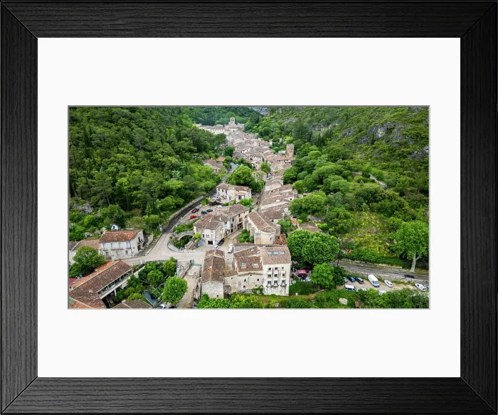 Framed Print : Saint-Guilhem-le-Desert, UNESCO World Heritage Site, Camino de Santiago, Herault, Occitanie, France, Europe Framed Print : Saint-Guilhem-le-Desert, UNESCO World Heritage Site, Camino de Santiago, Herault, Occitanie, France, Europe