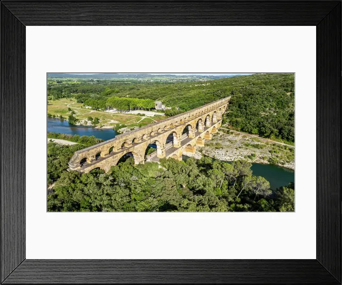 Framed Print : The Pont du Gard, a Roman aqueduct, UNESCO World Heritage Site, Vers-Pont-du-Guard, Occitanie, France, Europe Framed Print : The Pont du Gard, a Roman aqueduct, UNESCO World Heritage Site, Vers-Pont-du-Guard, Occitanie, France, Europe