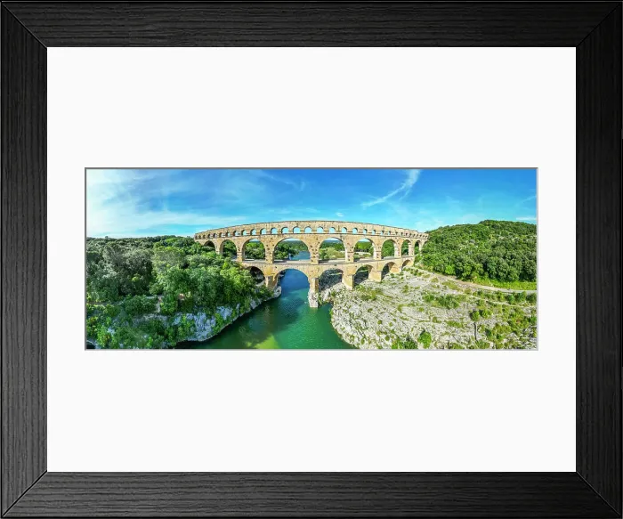 Framed Print : The Pont du Gard, a Roman aqueduct, UNESCO World Heritage Site, Vers-Pont-du-Guard, Occitanie, France, Europe Framed Print : The Pont du Gard, a Roman aqueduct, UNESCO World Heritage Site, Vers-Pont-du-Guard, Occitanie, France, Europe