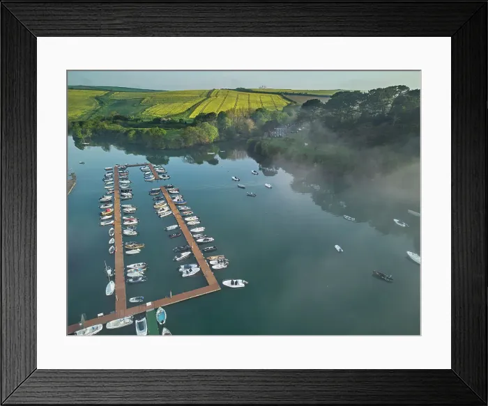 Framed Print : An early morning view of the Kingsbridge Estuary, near Salcombe, Devon, England, United Kingdom, Europe Framed Print : An early morning view of the Kingsbridge Estuary, near Salcombe, Devon, England, United Kingdom, Europe