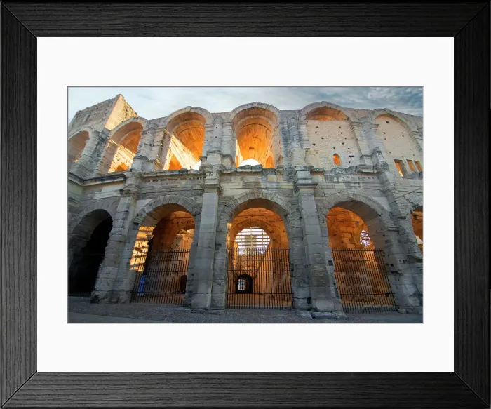 Framed Print : Arles Amphitheatre (les Arenes d'Arles), built by the Romans in 90 AD, Arles, Bouches-du-Rhone, Provence, France, Europe Framed Print : Arles Amphitheatre (les Arenes d'Arles), built by the Romans in 90 AD, Arles, Bouches-du-Rhone, Provence, France, Europe
