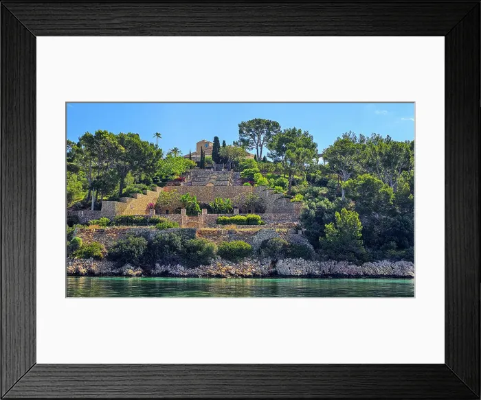 Framed Print : Old Fort, now a luxury hotel, Mallorca, Balearic islands, Spain, Mediterranean, Europe Framed Print : Old Fort, now a luxury hotel, Mallorca, Balearic islands, Spain, Mediterranean, Europe