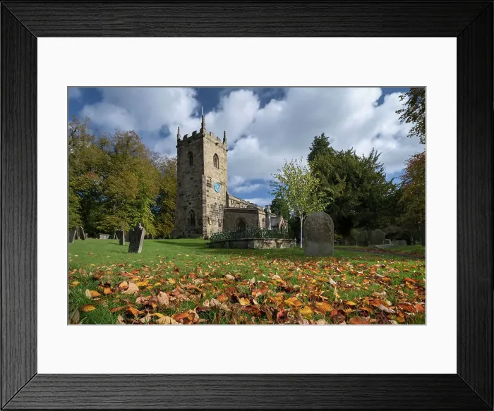 Framed Print : St. Lawrence Parish Church in autumn, Eyam, Peak District National Park, Derbyshire, England, United Kingdom, Europe Framed Print : St. Lawrence Parish Church in autumn, Eyam, Peak District National Park, Derbyshire, England, United Kingdom, Europe