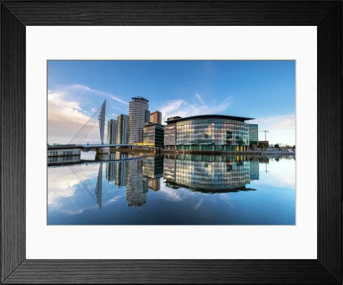Framed Print : Media City UK, Salford Quays, Greater Manchester, England, United Kingdom, Europe Framed Print : Media City UK, Salford Quays, Greater Manchester, England, United Kingdom, Europe