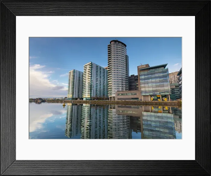 Framed Print : Media City UK, Salford Quays, Greater Manchester, England, United Kingdom, Europe Framed Print : Media City UK, Salford Quays, Greater Manchester, England, United Kingdom, Europe