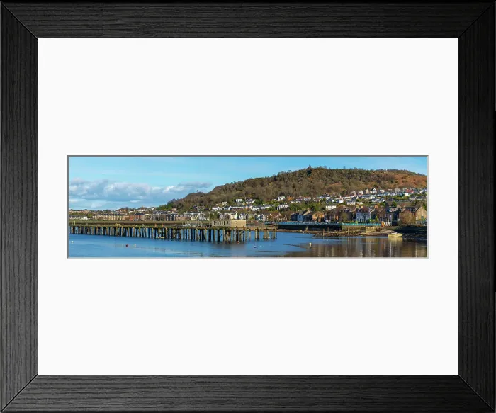 Framed Print : Panoramic view of Gourock, Firth of Clyde, Inverclyde, Scotland, United Kingdom, Europe