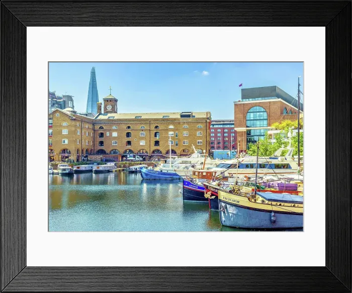 Framed Print : St. Katherine Dock, part of the Port of London until 1968, now residential and leisure area, Tower Hamlets, Central London, England, United Kingdom, Europe Framed Print : St. Katherine Dock, part of the Port of London until 1968, now residential and leisure area, Tower Hamlets, Central London, England, United Kingdom, Europe