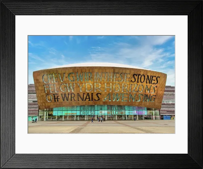 Framed Print : Wales Millennium Centre, Wales national arts centre, opened 2004, Cardiff Bay, Cardiff, Wales, United Kingdom, Europe Framed Print : Wales Millennium Centre, Wales national arts centre, opened 2004, Cardiff Bay, Cardiff, Wales, United Kingdom, Europe