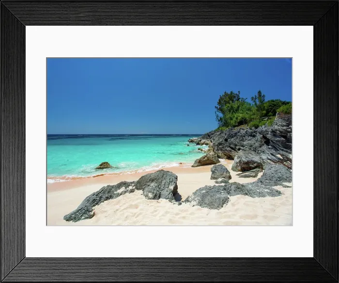 Framed Print : Pink Beach, South Shore, Smiths Parish, Bermuda, Atlantic, North America Framed Print : Pink Beach, South Shore, Smiths Parish, Bermuda, Atlantic, North America