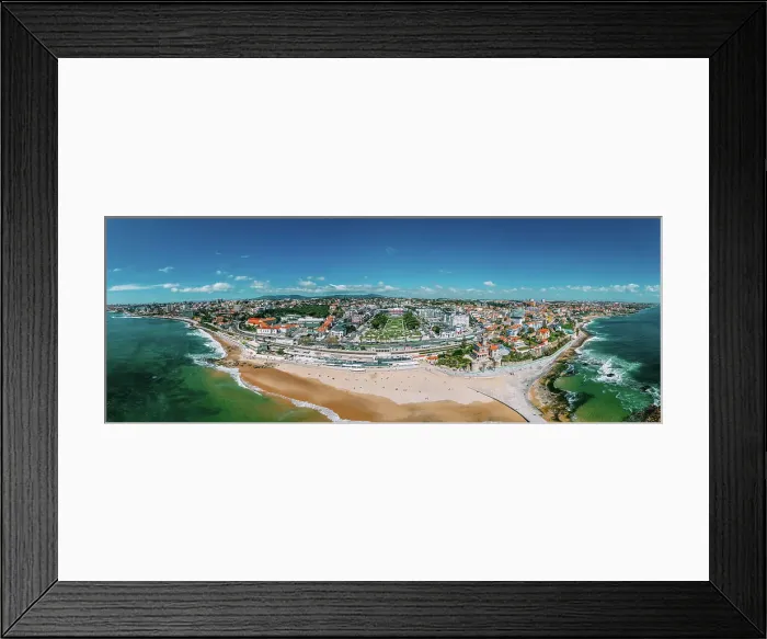 Framed Print : Aerial drone panoramic view of Tamariz beach with iconic Casino Estoril in the centre and Estoril neighbourhood on the Portuguese Riviera 28km west of Lisbon, Portugal, Europe Framed Print : Aerial drone panoramic view of Tamariz beach with iconic Casino Estoril in the centre and Estoril neighbourhood on the Portuguese Riviera 28km west of Lisbon, Portugal, Europe
