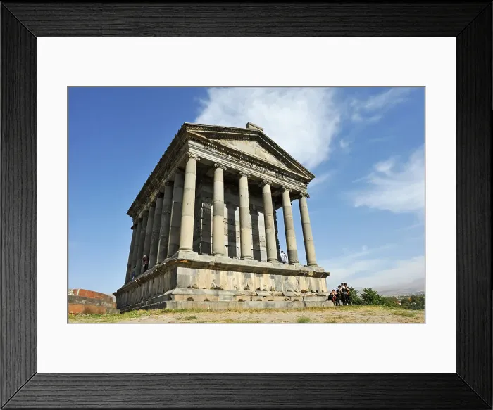 Framed Print : Pagan Temple of Garni, Kotayk region, Armenia, Eurasia Framed Print : Pagan Temple of Garni, Kotayk region, Armenia, Eurasia