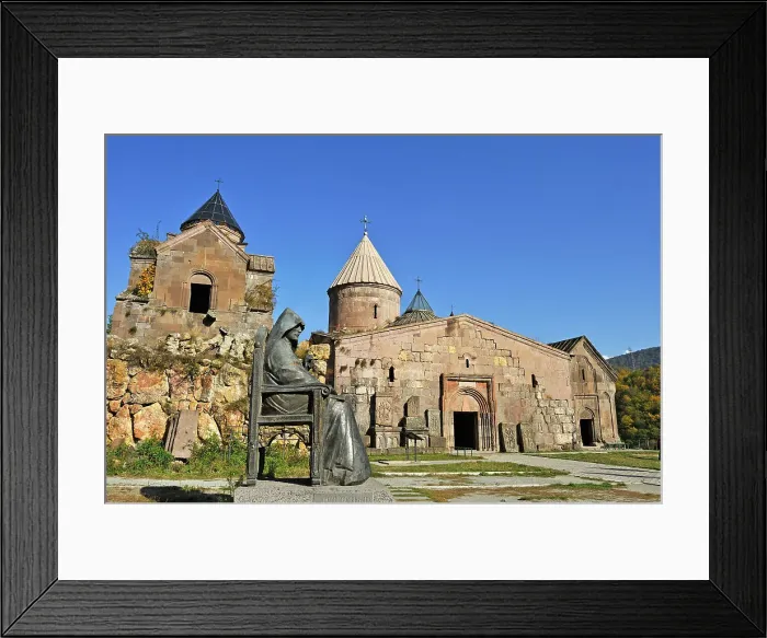 Framed Print : Statue of Mkhitar Gosh, 1130-1213, writer, thinker, priest, founder of Goshavank Monastery, Gosh village, Dilijan National Park, Tavush region, Armenia, Eurasia Framed Print : Statue of Mkhitar Gosh, 1130-1213, writer, thinker, priest, founder of Goshavank Monastery, Gosh village, Dilijan National Park, Tavush region, Armenia, Eurasia