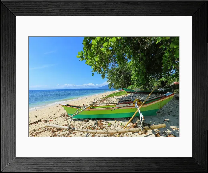 Framed Print : Outrigger canoes on Pulisan beach with Tangkoko mountain and national park beyond, Pulisan, Minahasa Highlands, North Sulawesi, Indonesia, Southeast Asia, Asia Framed Print : Outrigger canoes on Pulisan beach with Tangkoko mountain and national park beyond, Pulisan, Minahasa Highlands, North Sulawesi, Indonesia, Southeast Asia, Asia