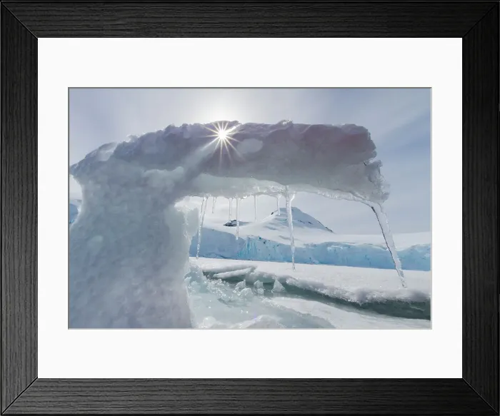 Framed Print : Ice formation detail in Antarctica, Southern Ocean, Polar Regions Framed Print : Ice formation detail in Antarctica, Southern Ocean, Polar Regions