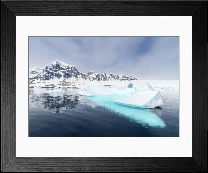 Framed Print : Grounded iceberg near Wiencke Island in the Palmer Archipelago, Antarctica, Southern Ocean, Polar Regions Framed Print : Grounded iceberg near Wiencke Island in the Palmer Archipelago, Antarctica, Southern Ocean, Polar Regions