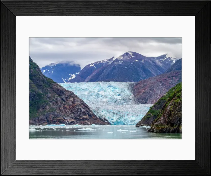 Framed Print : Scenic views of the south Sawyer Glacier in Tracy Arm-Fords Terror Wilderness area in Southeast Alaska, United States of America, North America Framed Print : Scenic views of the south Sawyer Glacier in Tracy Arm-Fords Terror Wilderness area in Southeast Alaska, United States of America, North America