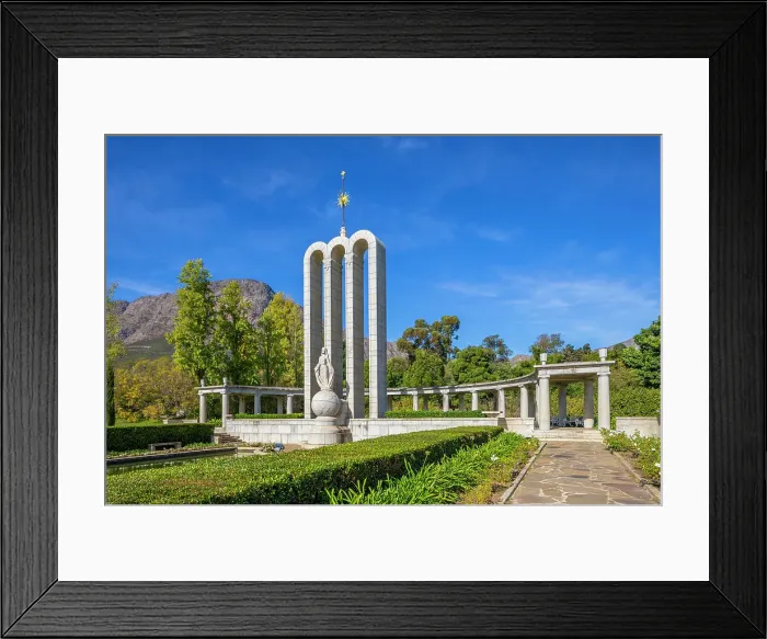 Framed Print : Huguenot Monument, Franschhoek, Western Cape, South Africa, Africa Framed Print : Huguenot Monument, Franschhoek, Western Cape, South Africa, Africa