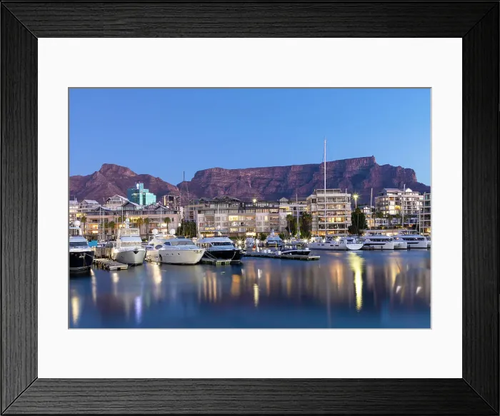Framed Print : V&A (Victoria and Alfred) Waterfront and Table Mountain, Cape Town, Western Cape Province, South Africa, Africa Framed Print : V&A (Victoria and Alfred) Waterfront and Table Mountain, Cape Town, Western Cape Province, South Africa, Africa