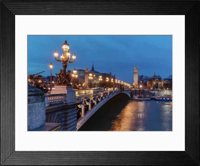 Framed Print : Pont Alexandre III bridge, River Seine, Invalides, Paris, Ile de France, France, Europe Framed Print : Pont Alexandre III bridge, River Seine, Invalides, Paris, Ile de France, France, Europe