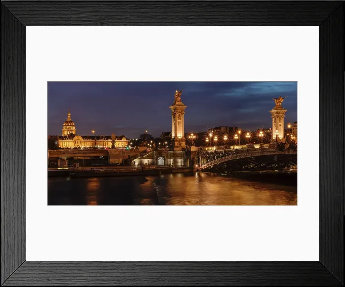 Framed Print : Pont Alexandre III bridge and Hotel des Invalides, Seine, Invalides, Paris, Ile de France, France, Europe Framed Print : Pont Alexandre III bridge and Hotel des Invalides, Seine, Invalides, Paris, Ile de France, France, Europe