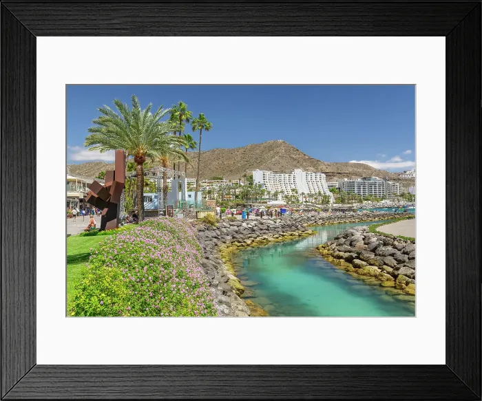 Framed Print : Anfi del Mar, Playa de la Verga, Arguineguin, Gran Canaria, Canary Islands, Spain, Atlantic, Europe Framed Print : Anfi del Mar, Playa de la Verga, Arguineguin, Gran Canaria, Canary Islands, Spain, Atlantic, Europe